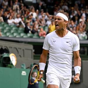 Wimbledon PIX: Nadal, Swiatek, Halep move into round 2