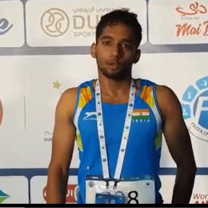 Desai wins India's first gold at Dubai Para GP