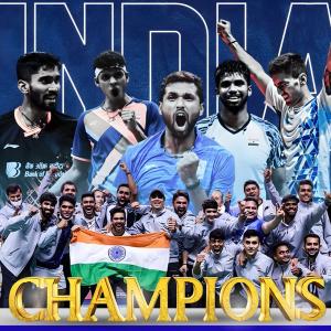 India win Thomas Cup, make badminton HISTORY