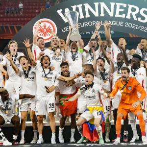 PIX: Eintracht Frankfurt are Europa League champions!
