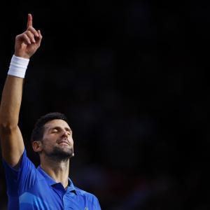 PIX: Djokovic, Rune to clash in Paris Masters final
