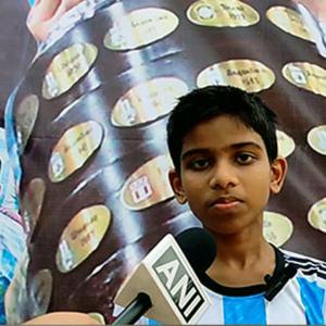 SEE: Kerala Schoolboy Off To See Messi!