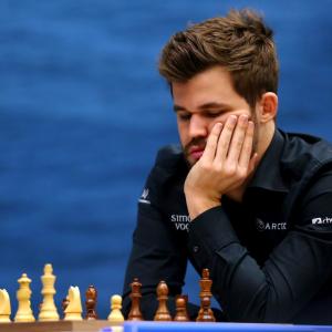 Gukesh, 16, youngest to beat World champion Carlsen - Rediff.com