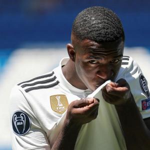 Racists have no place in a football stadium: Vinicius Jr