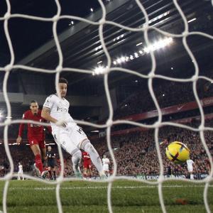PIX: Liverpool, Chelsea shocked; Man City go top