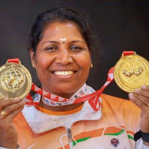 Kerala cop bags twin gold at Arm Wrestling Worlds