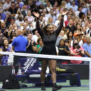 US Open PIX: Serena slays world No 2; Medvedev through