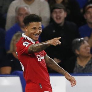 PICS: Sancho earns Manchester United win at Leicester