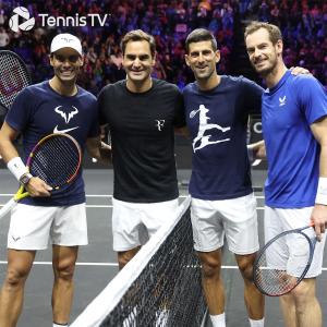 SEE: Big 4 Practice Ahead Of Laver Cup