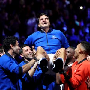 PICS: Roger Federer's grand finale ends in defeat