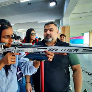 SEE: Sindhu The Shooter!