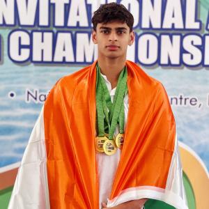 R Madhavan's Son Vedaant Wins 5 Golds
