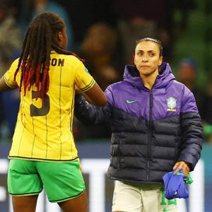 End of an era for Brazil; Marta bows out of World Cup