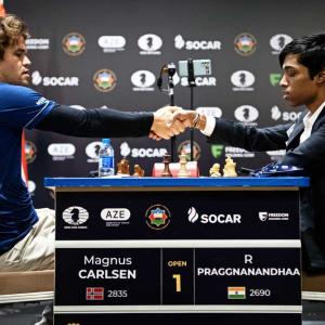WC Final: Praggnanandhaa holds Carlsen to draw