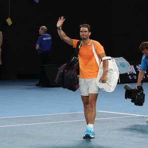 Aus Open PIX: Injured Nadal sent packing by McDonald