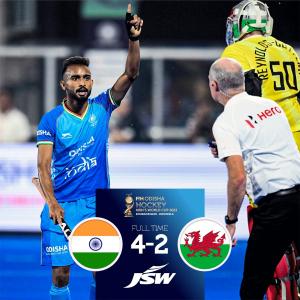 India beat Wales but miss direct spot to quarters