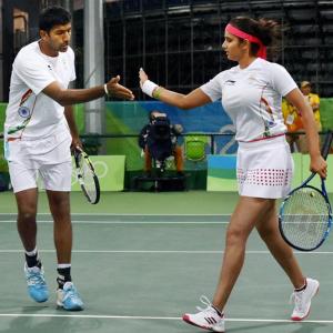 Aus Open: Sania-Bopanna in mixed doubles quarters