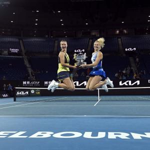 Czech women's pair wins Aus Open for 7th major crown