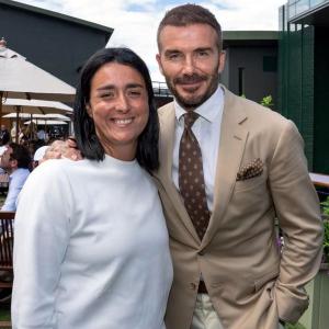 How Beckham inspired this Tunisian player at Wimbledon