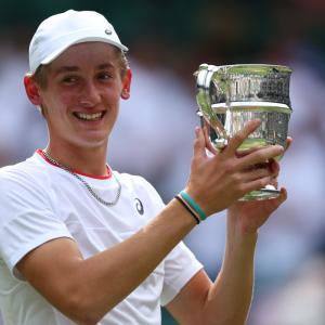 Historic win: British teen ends 61-year Wimbledon wait