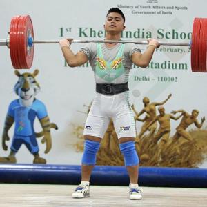 Lifter Siddhanta Gogoi is 61kg junior Asian champion
