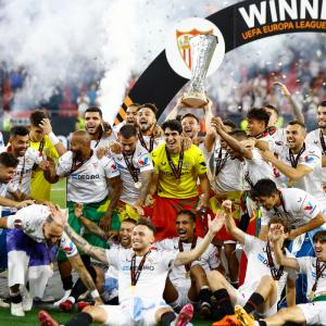 PIX: Sevilla win seventh Europa League crown