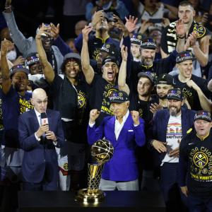 Denver Nuggets beat Miami Heat to win first NBA title