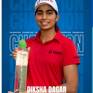 Diksha wins second Ladies European Tour Event title