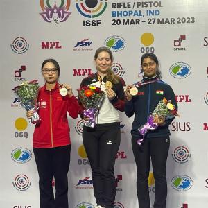 ISSF WC: Bhaker signs off with 25m pistol bronze