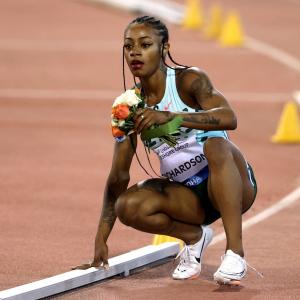 Diamond League PIX: Richardson fastest woman in Doha