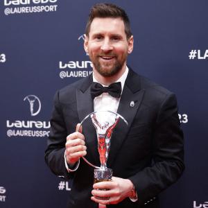 PIX: Messi named Laureus Sportsman of the Year!