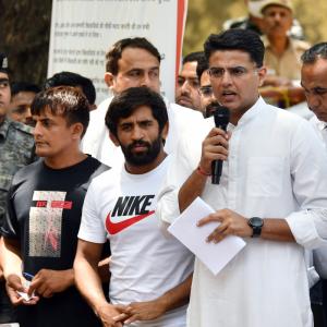 Sachin Pilot extends support to protesting wrestlers
