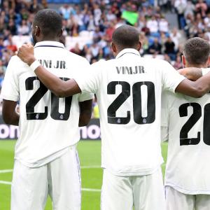 Real Madrid players, fans rally behind Vinicius Jr