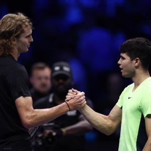 ATP Finals: Zverev stuns Alcaraz, Medvedev tops Rublev
