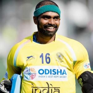 Guess what lured goalkeeper Sreejesh to hockey!