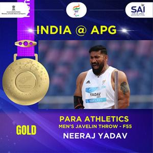 India bag record 111 medals at Para Asian Games