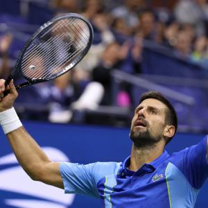 PHOTOS: Djokovic's great escape at US Open!