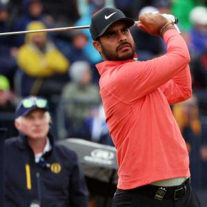 Shubhankar in sole lead at Irish Open golf