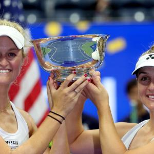 Dabrowski-Routliffe win US Open women's doubles crown