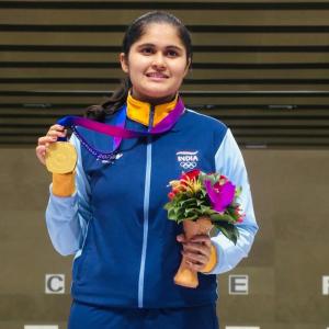 Indian shooters sizzle, record best-ever medals haul