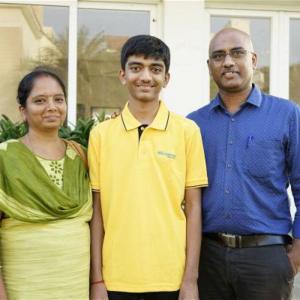Proud mom says Gukesh's win 'yet to sink in'