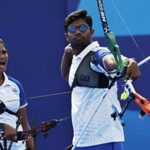 Ankita-Dhiraj enter mixed team archery quarters