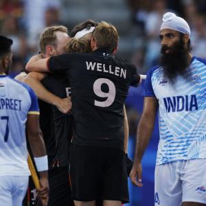 PIX: India go down fighting to Germany in hockey semis