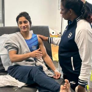 Olympics: Vinesh Phogat disqualified; Lopez in final