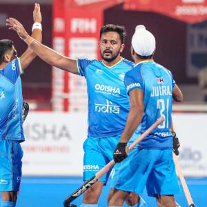 Harmanpreet's brace powers India to comfortable win