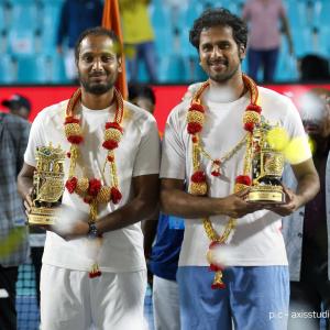 Ramkumar-Saketh win doubles; Nagal loses in semis