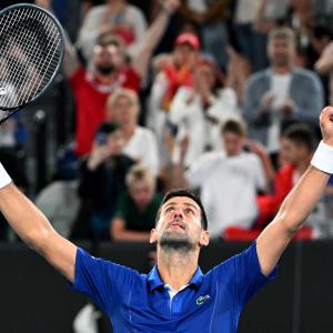 Aus Open PIX: Djokovic finally finds his groove!