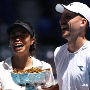 Aus Open: Hsieh-Zielinski are mixed doubles champs