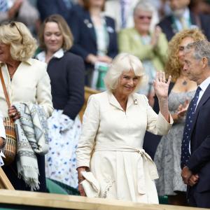 When A Queen Came To Watch Tennis