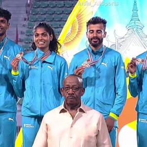 Asian C'ships: India mixed relay team bag gold, but...